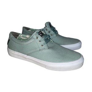 EUC LAKAI‎ Daly Skate Canvas Sneaker Shoes Mens 8 Teal Green